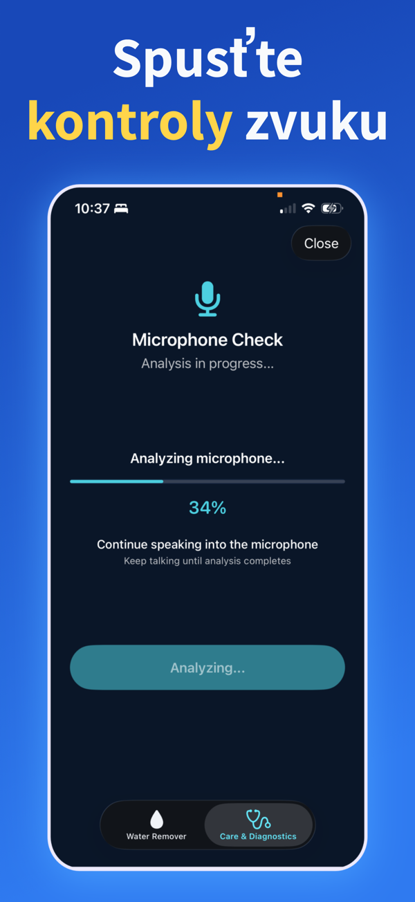 Water Remover app screenshot