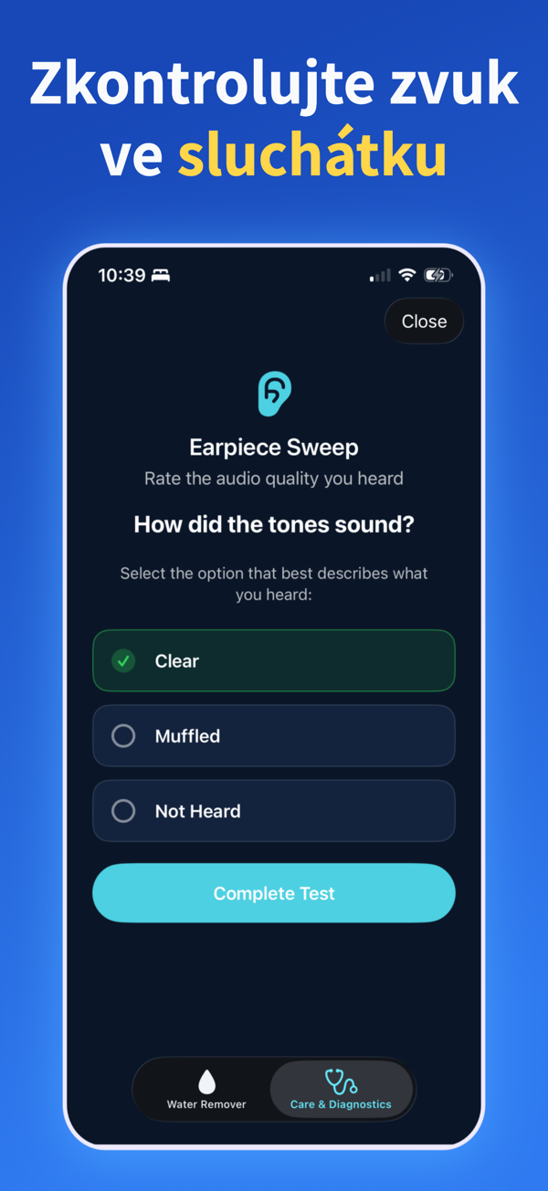 Water Remover app screenshot