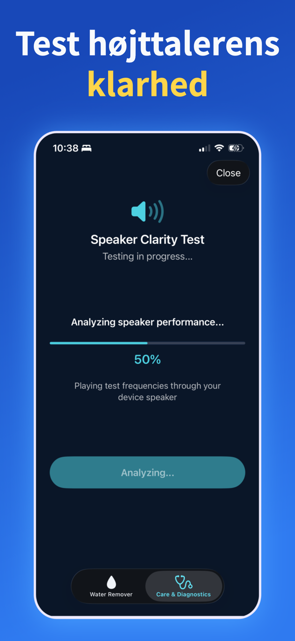Water Remover app screenshot