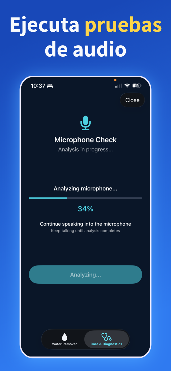 Water Remover app screenshot