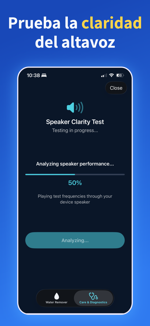 Water Remover app screenshot