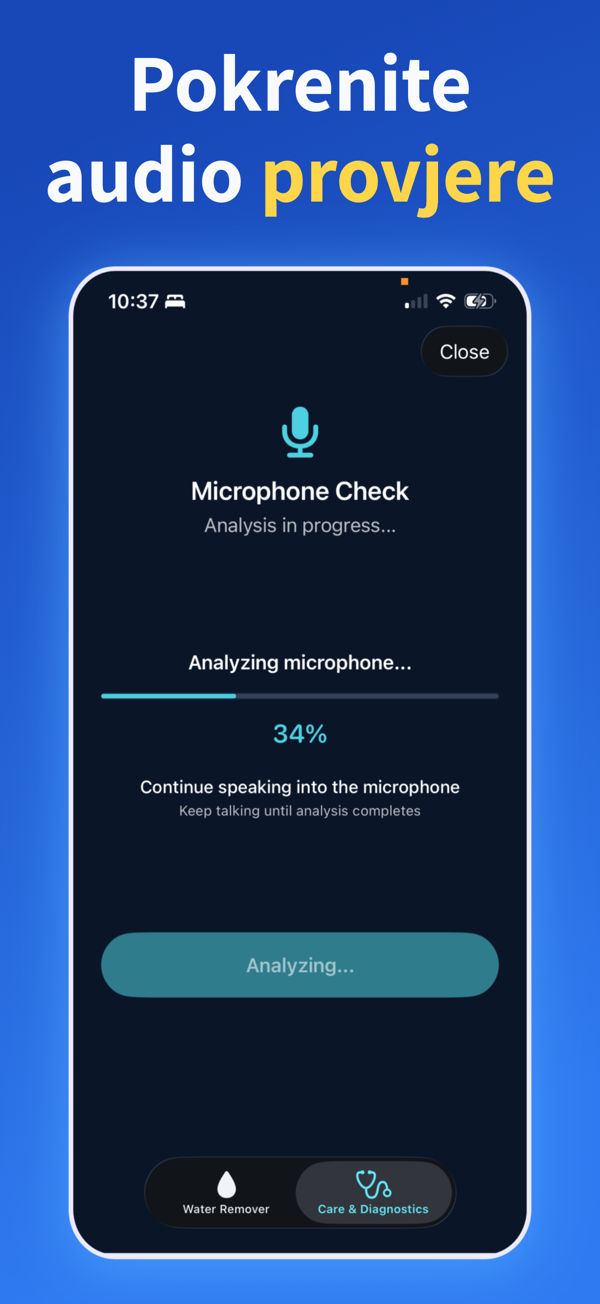 Water Remover app screenshot