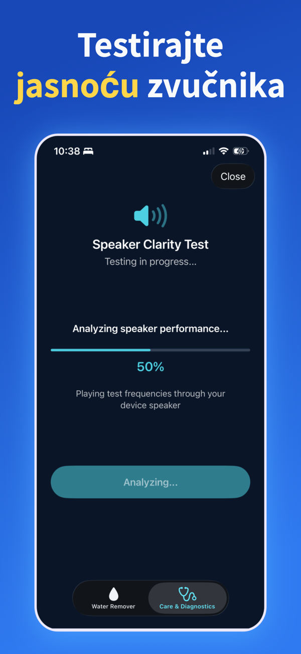 Water Remover app screenshot