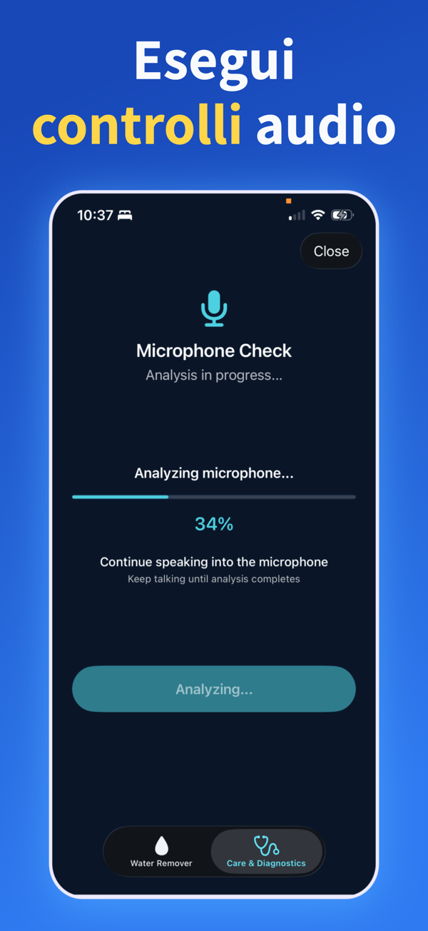 Water Remover app screenshot