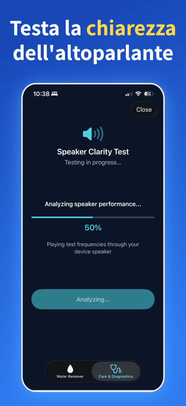 Water Remover app screenshot