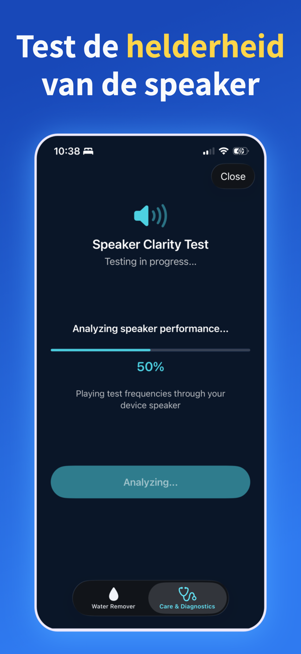 Water Remover app screenshot