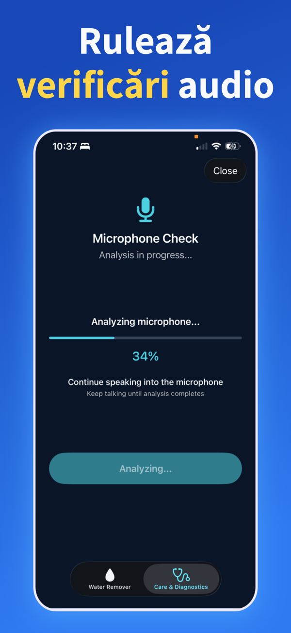 Water Remover app screenshot