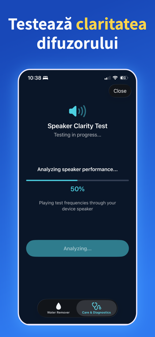 Water Remover app screenshot