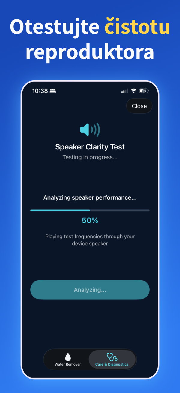 Water Remover app screenshot
