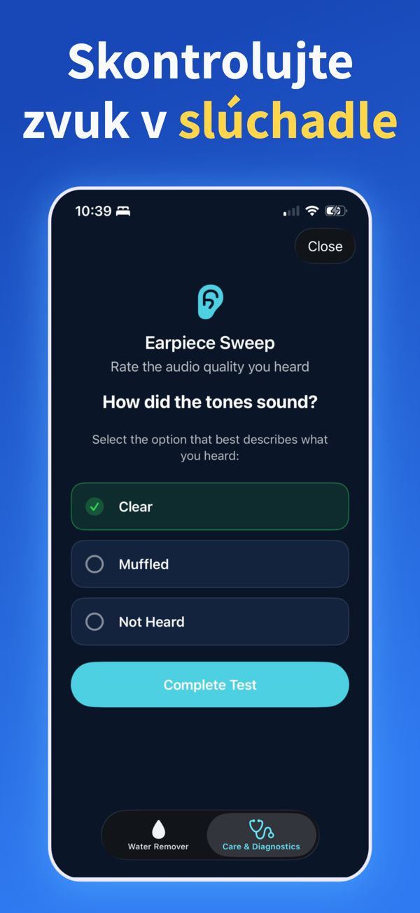 Water Remover app screenshot