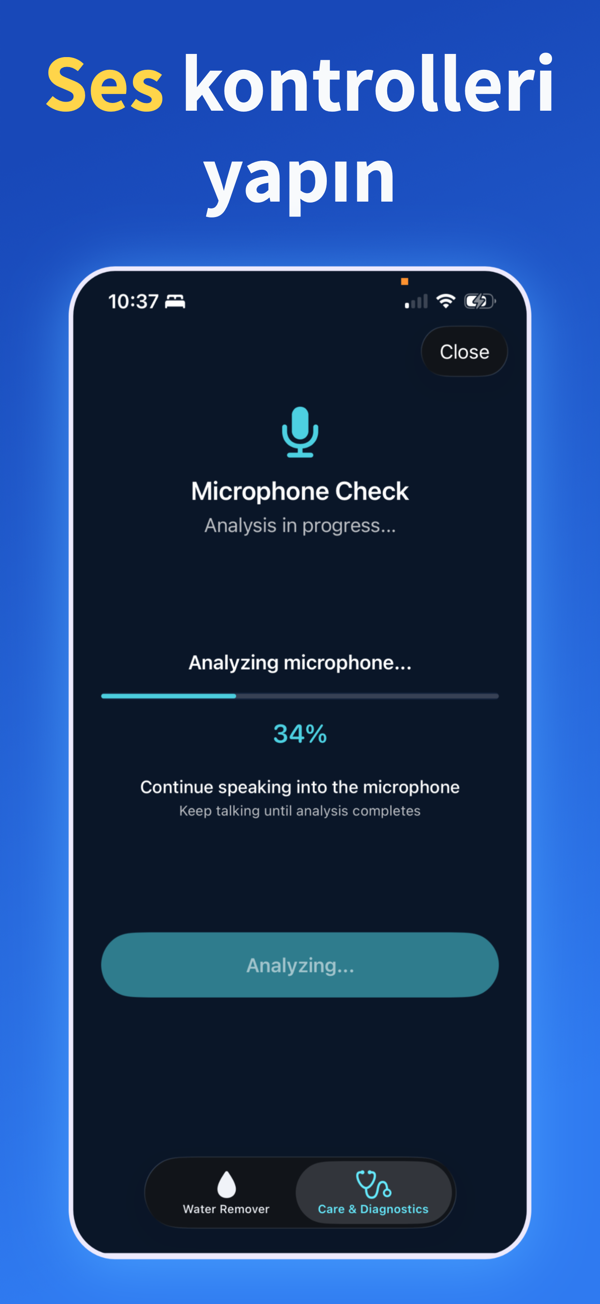 Water Remover app screenshot