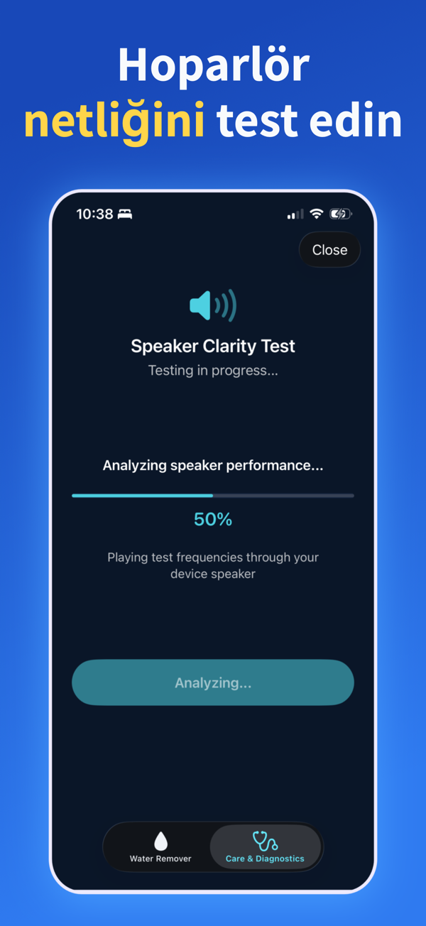Water Remover app screenshot